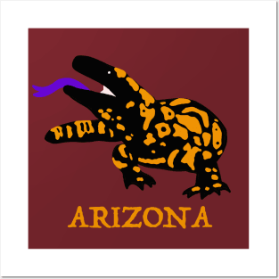 Arizona Gila monster Posters and Art